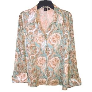 🔴 Ladies Milano Paisley Print Blouse